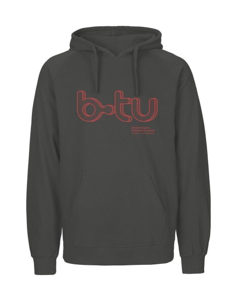 DOTS HOODIE MAN CHARCOAL RED L