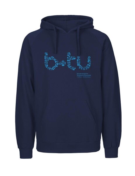 PIKTOGRAMM HOODIE MAN NAVY LIGHTBLUE L