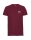 KOMPAKT SHIRT MAN BORDEAUX WHITE S