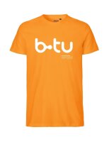 SOLID SHIRT MAN OKAY ORANGE WHITE S