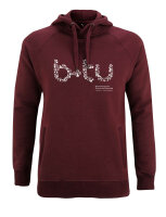 UNISEX PIKTOGRAMM HOODIE Claret Red White S